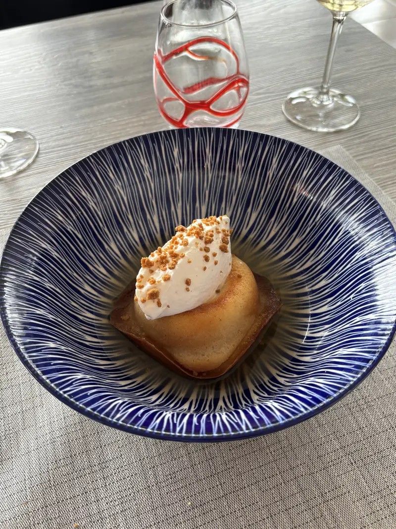 Dessert fait maison et crème